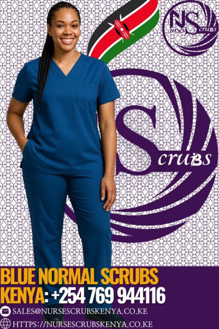 Blue Normal Nurses Scrubs Kenya +254769944116