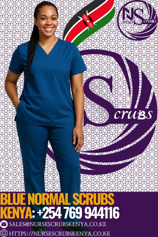 Blue Normal Nurses Scrubs Kenya +254769944116