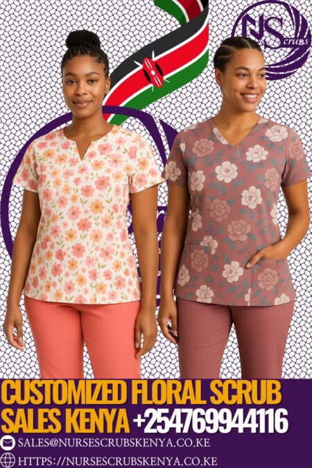 Customized Floral Scrub sales Kenya +254769944116
