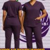 Eggplant Infinity Nursing Attires +254 769 944116