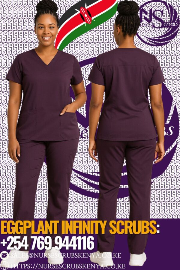 Eggplant Infinity scrubs +254 769 944116