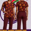 Floral Nurse Scrub for sales Kenya +254769944116