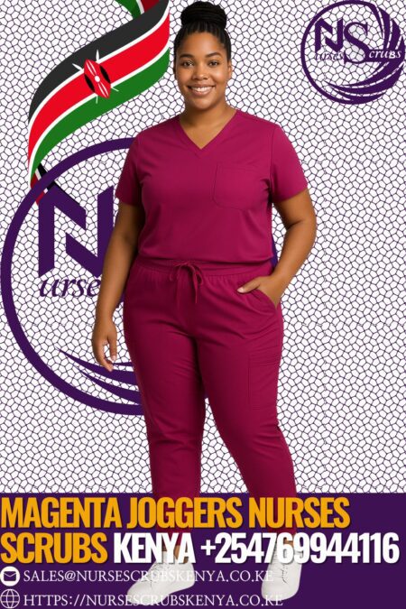 Magenta Joggers Nurses Scrubs Kenya +254769944116