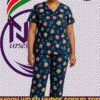 Mock Wrap Nurse Scrub Top Kenya +254769944116