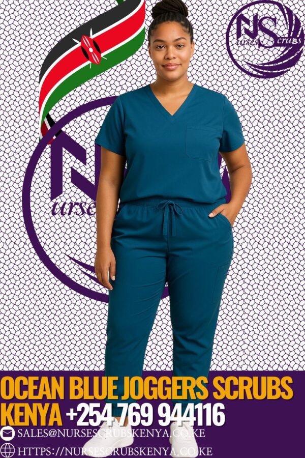 Ocean Blue Joggers Nurses Scrubs Kenya +254769944116