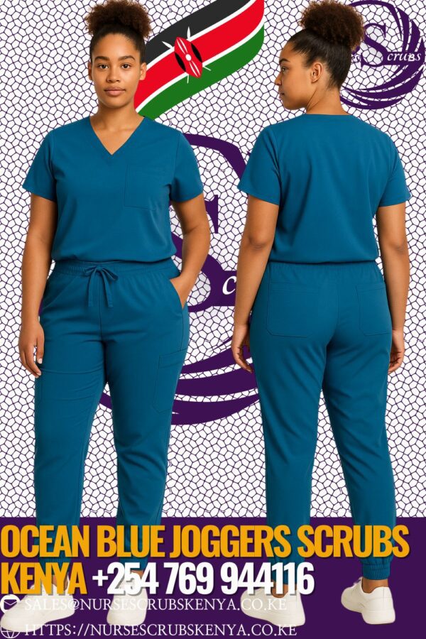 Ocean Blue Joggers Scrubs Nairobi +254 769 944116