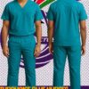 Turquoise Blue Nurses Scrubs Nairobi Kenya