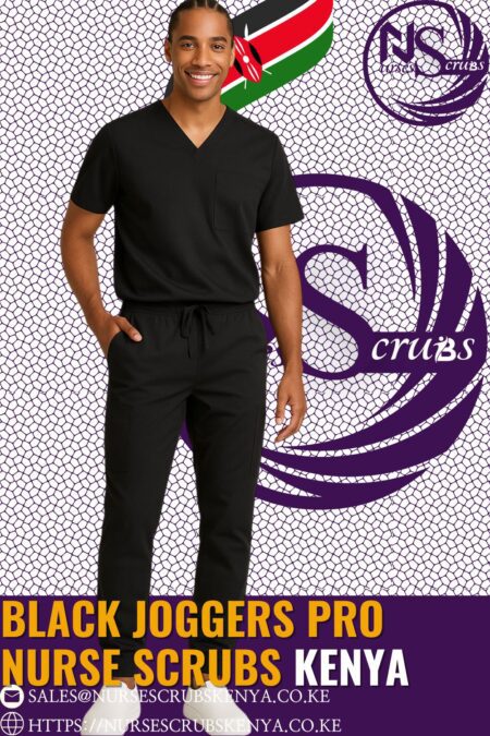 Black Joggers Pro Scrubs Kenya +254769944116