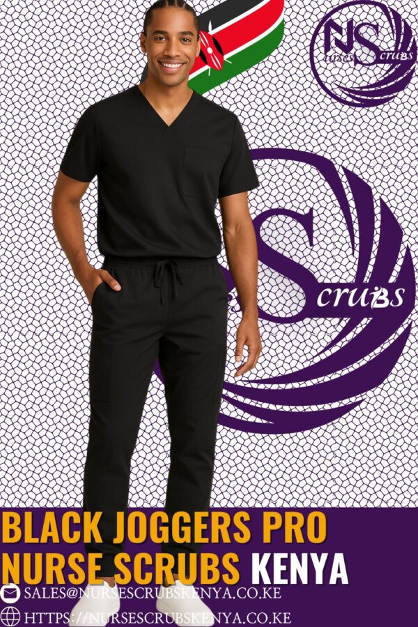 Black Joggers Pro Scrubs Kenya +254769944116