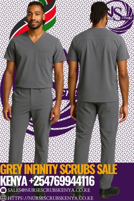 Grey Infinity Scrubs sale Kenya +254769944116