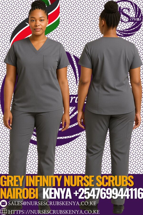 Grey Infinity nurse Scrubs Nairobi Kenya +254769944116