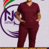 Maroon Joggers Pro Nurse Uniform +254769944116