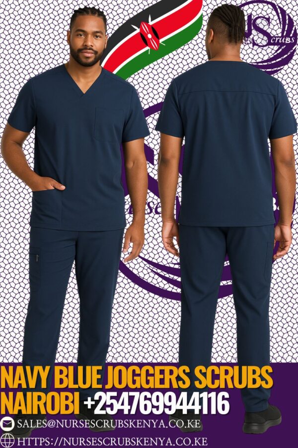 Navy Blue Joggers Scrubs Nairobi +254769944116