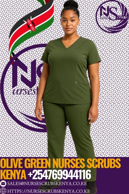 Olive Green Nurses Scrubs Kenya +254769944116