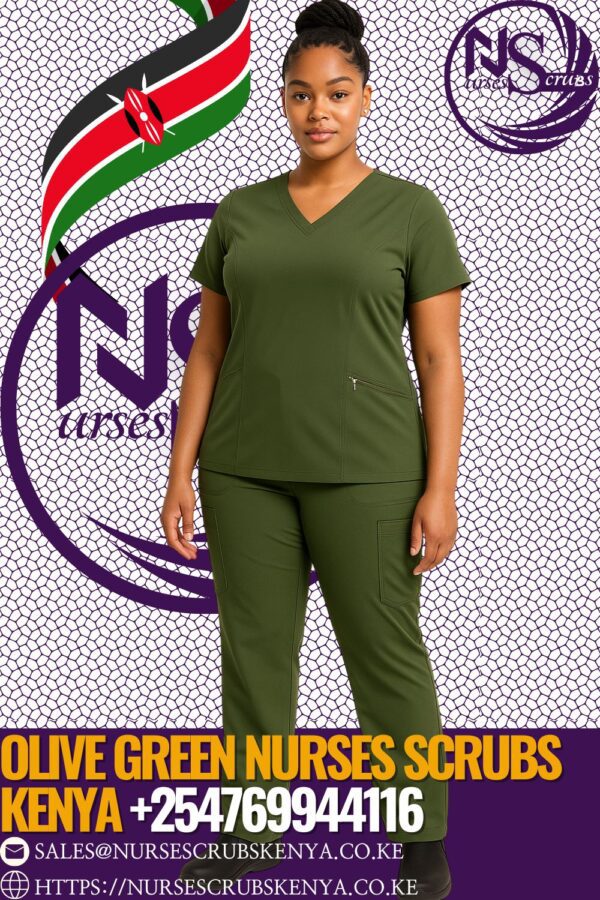 Olive Green Nurses Scrubs Kenya +254769944116
