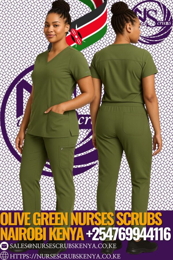 Olive Green Nurses Scrubs Nairobi Kenya +254769944116