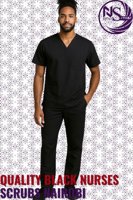 Quality Black Nurses Scrubs Nairobi: +254 769 944116