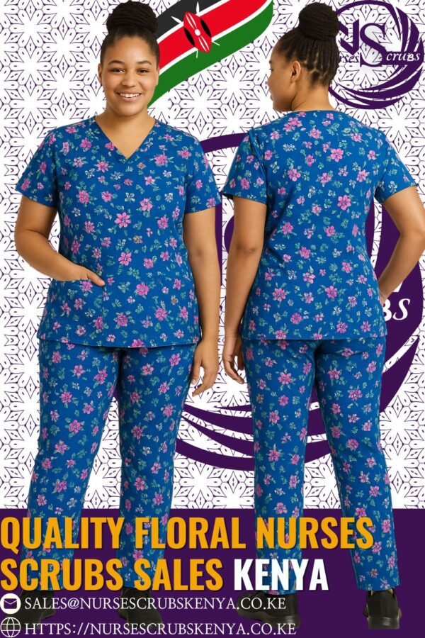 Quality Floral Nurses Scrubs Sales Kenya +254769944116
