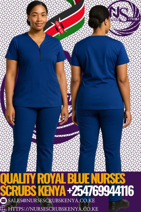 Quality Royal Blue Nurses Scrubs Kenya +254769944116