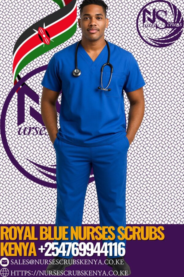 Royal Blue Nurses Scrubs Kenya +254769944116