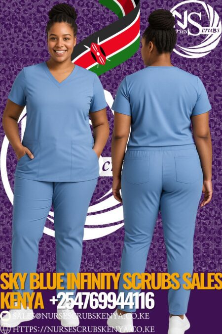 Sky Blue Infinity Scrubs sales Kenya +254769944116