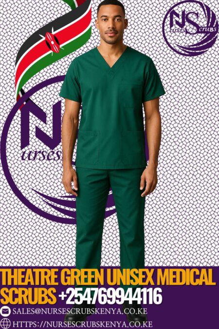 Theatre Green Unisex Medical Scrubs +254 769 944116