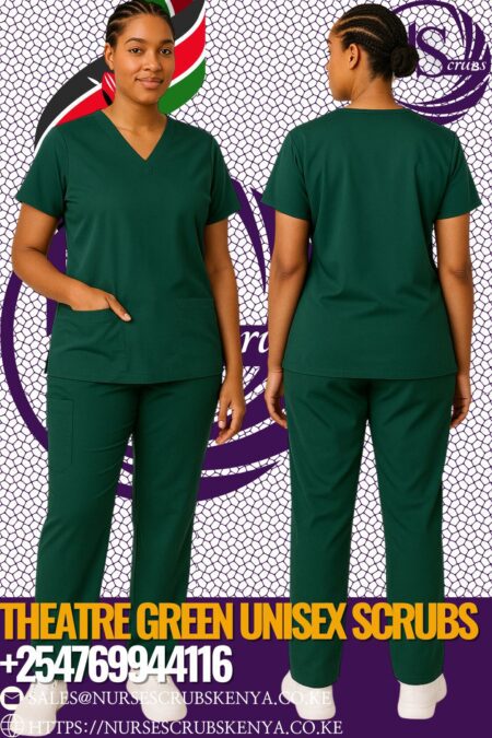 Theatre Green Unisex Scrubs +254769944116