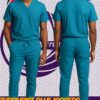 Turquoise Blue Joggers Scrubs +254769944116
