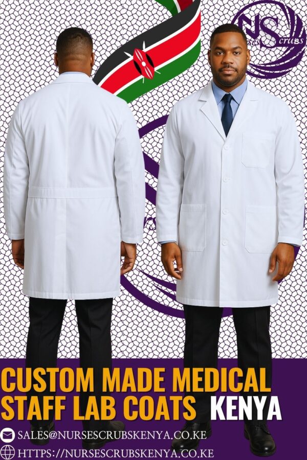 Custom Made Medical Staff Lab Coats Kenya