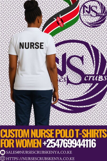 Custom Nurse Polo T-shirts for Women Kenya