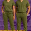 Customized Olive Green Scrubs +254 769 944116
