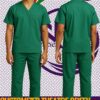 Customized Theatre Green Scrubs Kenya