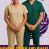Hunter Green and Khaki Sand Scrubs Kenya