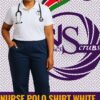 Nurse Polo Shirt White