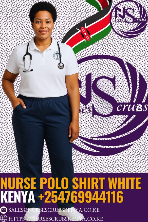 Nurse Polo Shirt White