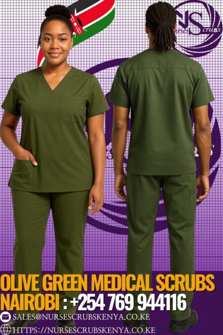 Olive Green Medical Scrubs Nairobi