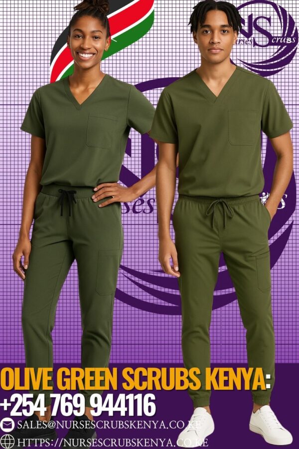 Olive Green Scrubs Kenya +254 769 944116