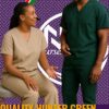 Quality Hunter Green and Khaki Sand Scrubs