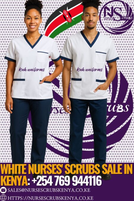 White Nurses' Scrubs sale in Kenya +254 769 944116