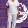 White Nurses' Scrubs