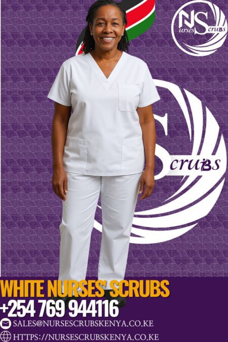 White Nurses' Scrubs