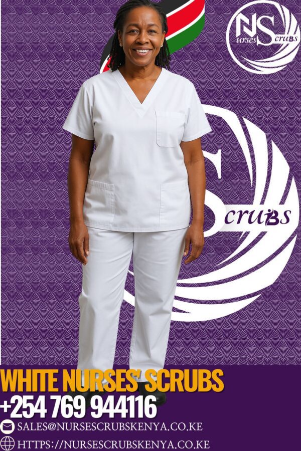 White Nurses' Scrubs