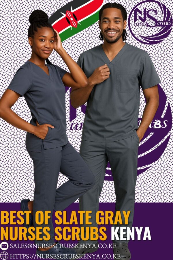 Best of Slate Gray nurses Scrubs Kenya