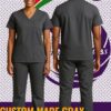 Custom Made Gray Scrubs Kenya