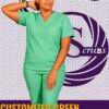 Customized Green medical Scrubs Kenya