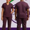 Eggplant Scrubs