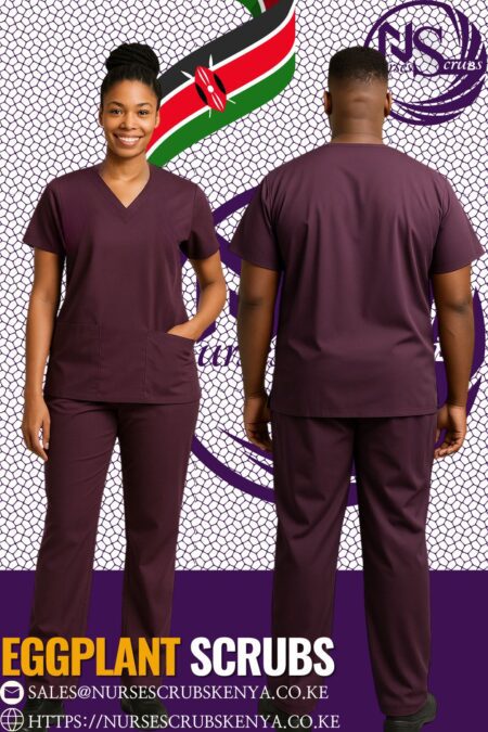 Eggplant Scrubs