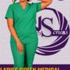 Ladies green medical Scrubs Kenya
