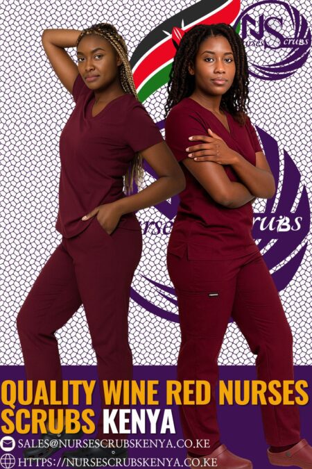 Quality Wine Red Nurses Scrubs Kenya